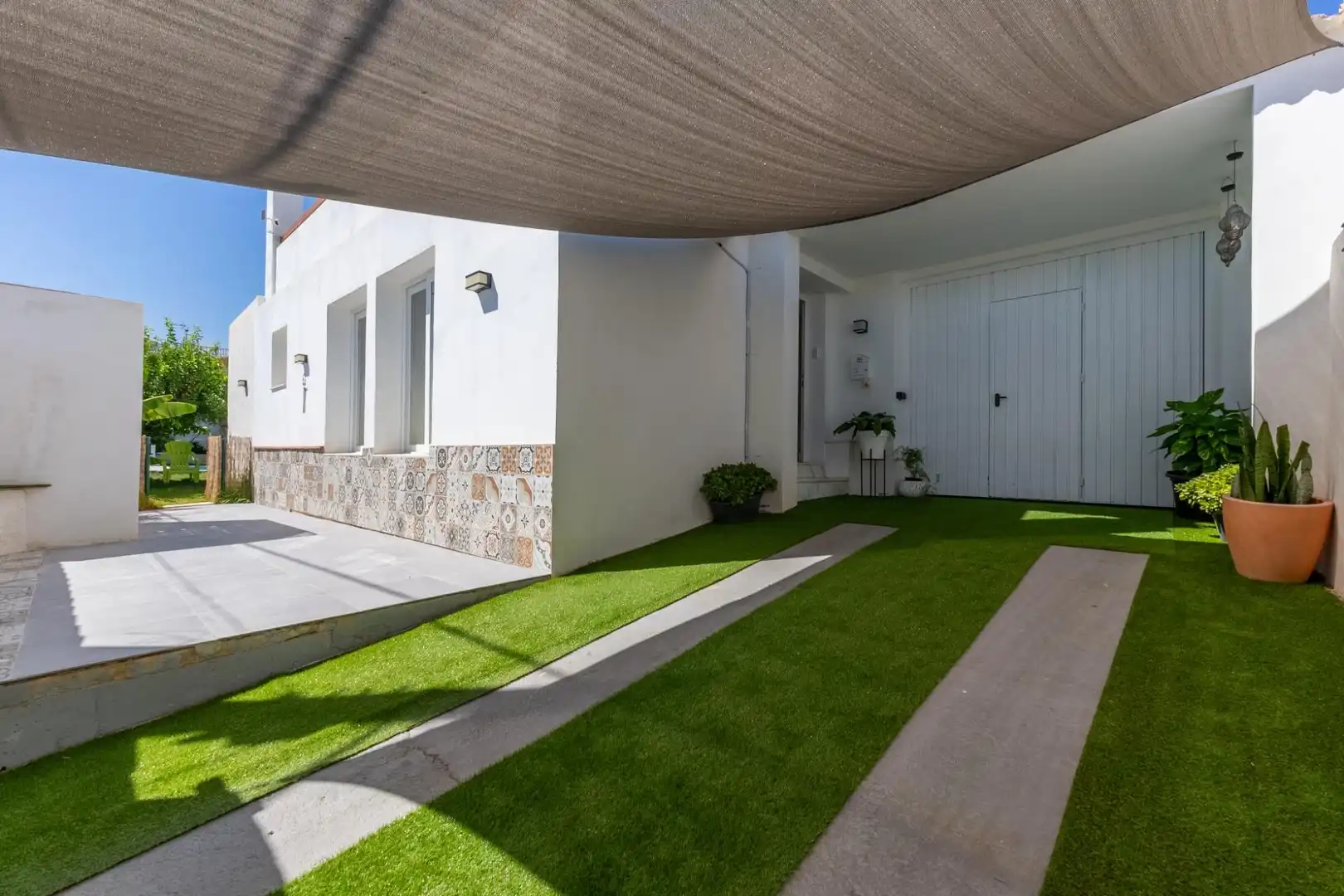 Terraza de Casa o chalet en venta en Málaga con Aire acondicionado, Jardín privado y Terraza