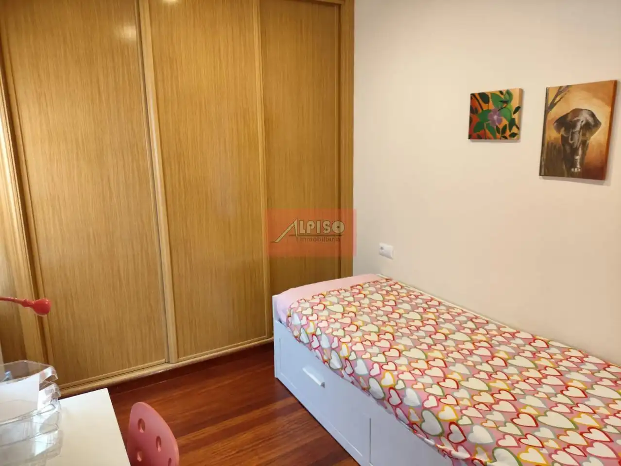 Bedroom of Duplexes for rent in Ourense Capital   with Air Conditioner, Heating and Parquet flooring
