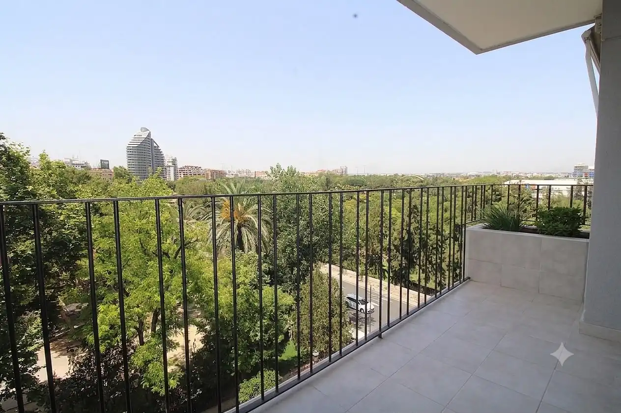 Balcony of Flat for sale in Valencia  with Air Conditioner, Heating and Balcony