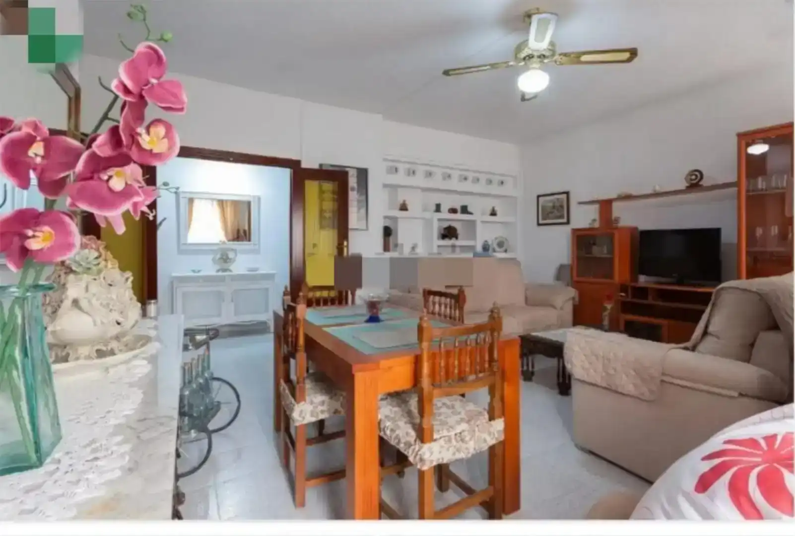 Sala de estar de Piso en venta en Almuñécar con Aire acondicionado, Amueblado y Horno