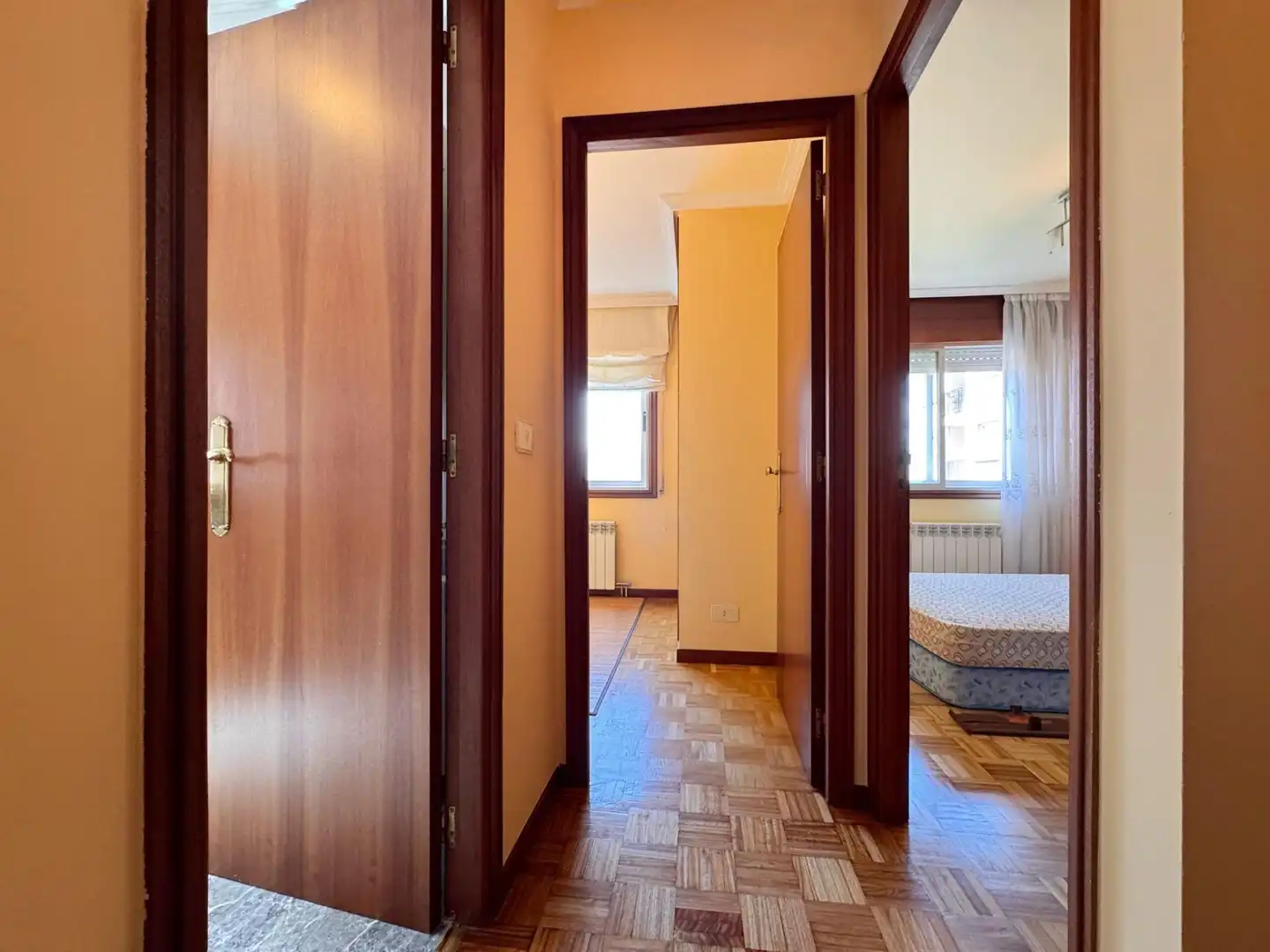 Bedroom of Flat for sale in Pontevedra Capital   with Heating
