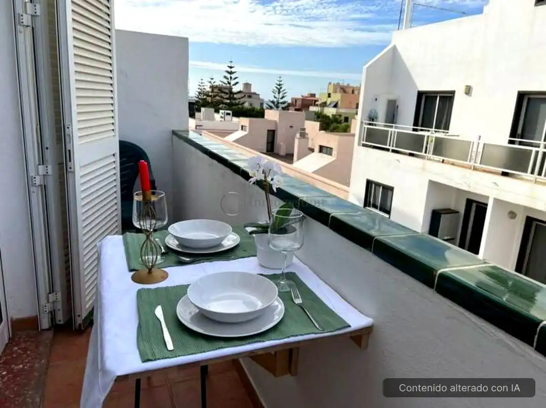 Terraza de Piso de alquiler en Arona con Amueblado, Balcón y Internet