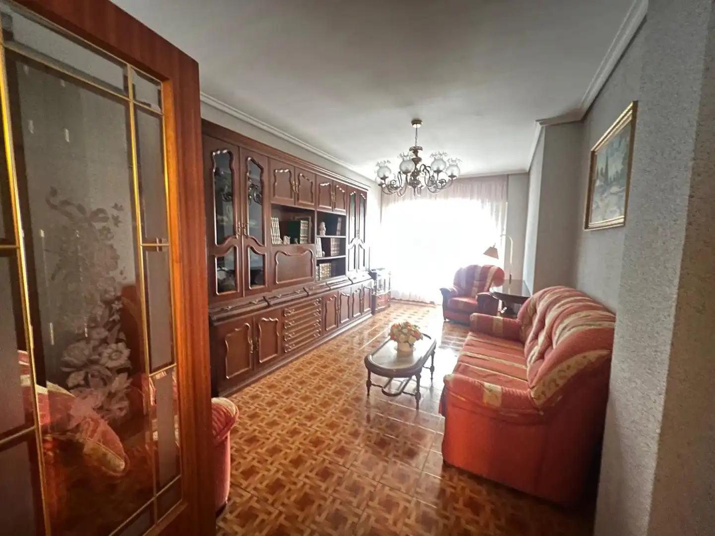 Sala de estar de Piso en venta en  Logroño con Calefacción, Terraza y Trastero