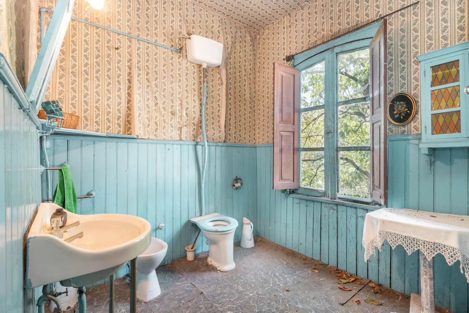 Baño de Casa o chalet en venta en Palacios del Sil con Jardín privado