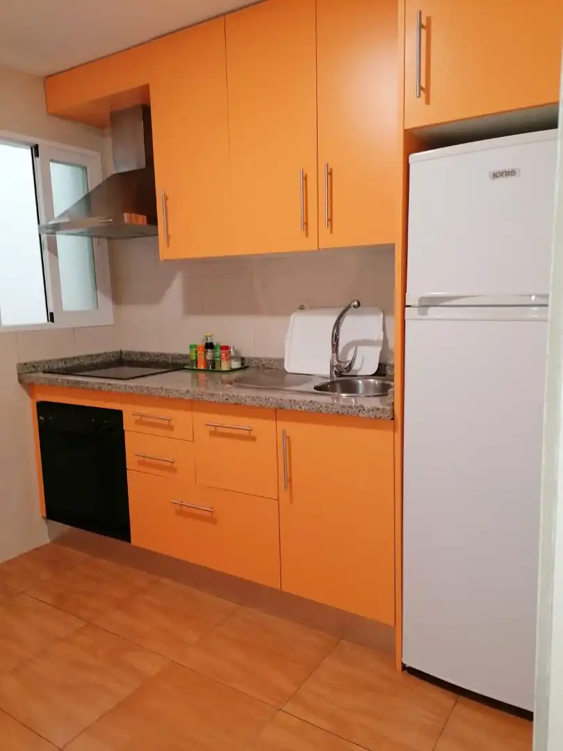 Küche von Wohnung zur Miete in Granada mit Möbliert und Waschmaschine