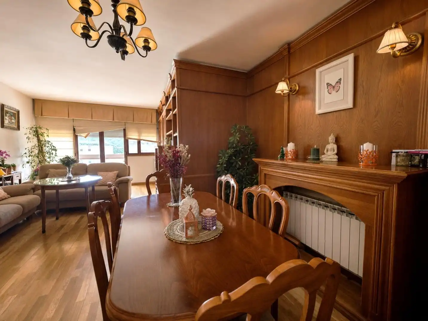 Dining room of Flat for sale in Plasencia  with Heating and Parquet flooring