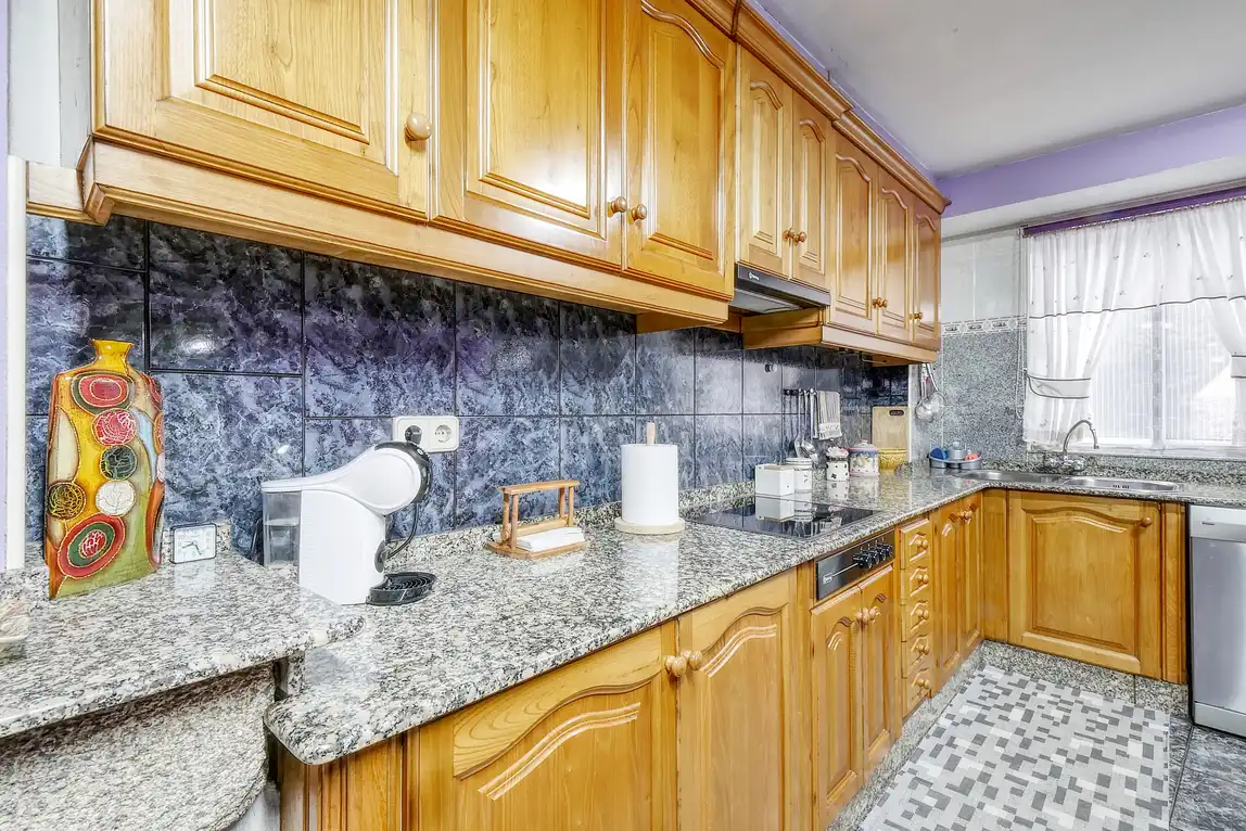 Cocina de Casa o chalet en venta en Aranga con Amueblado, Horno y Lavadora