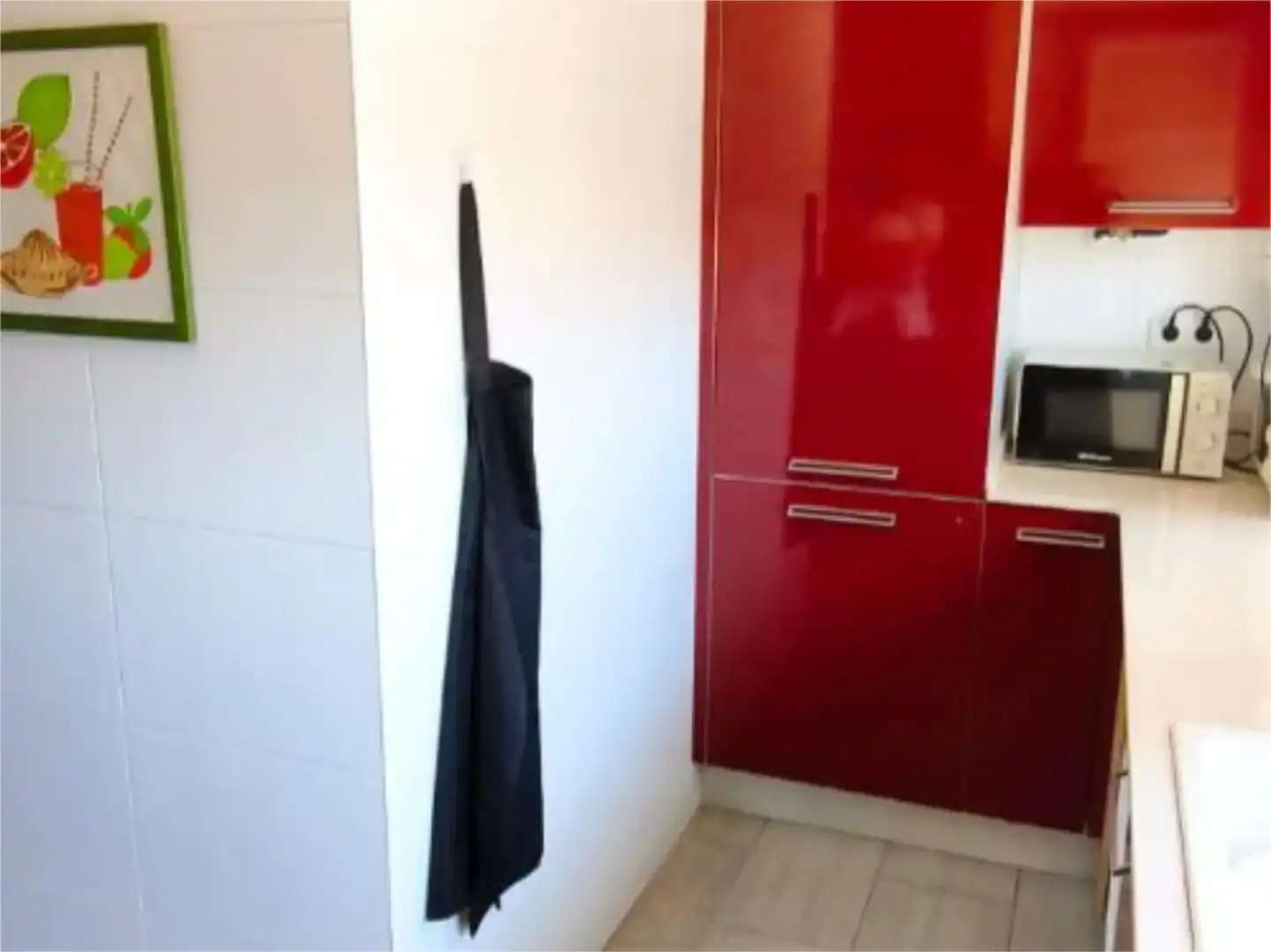 Küche von Wohnung zum Verkauf in Cubelles mit Klimaanlage und Balkon