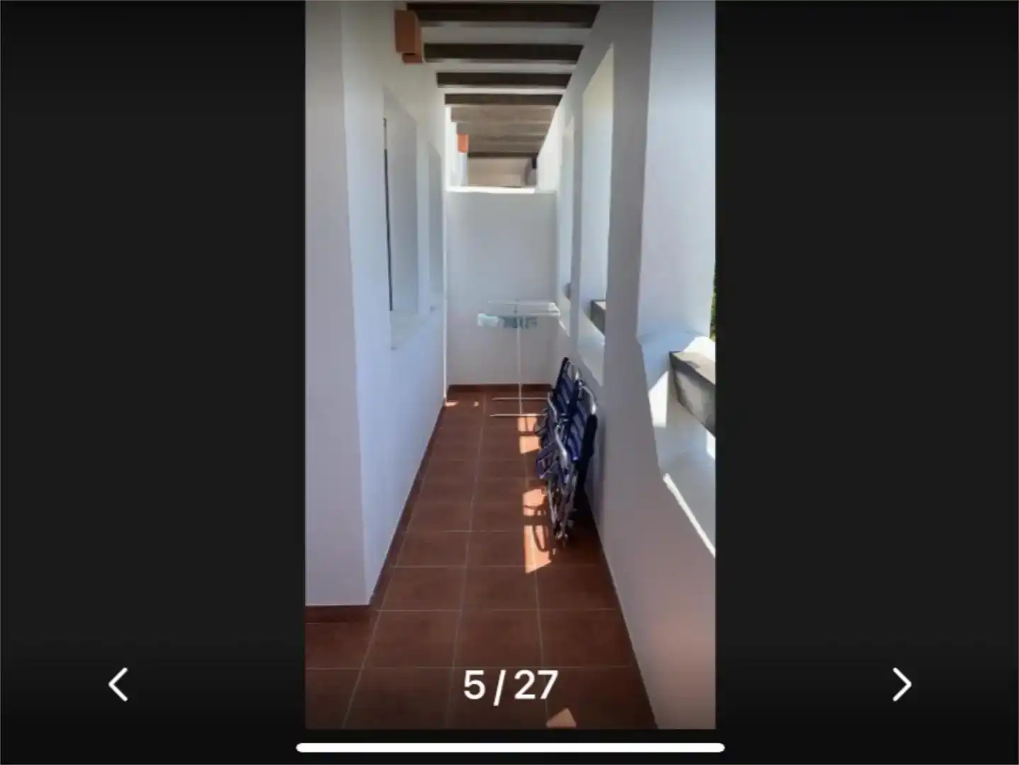 Wohnung zur Miete in Rota mit Klimaanlage, Privatgarten und Schwimmbad