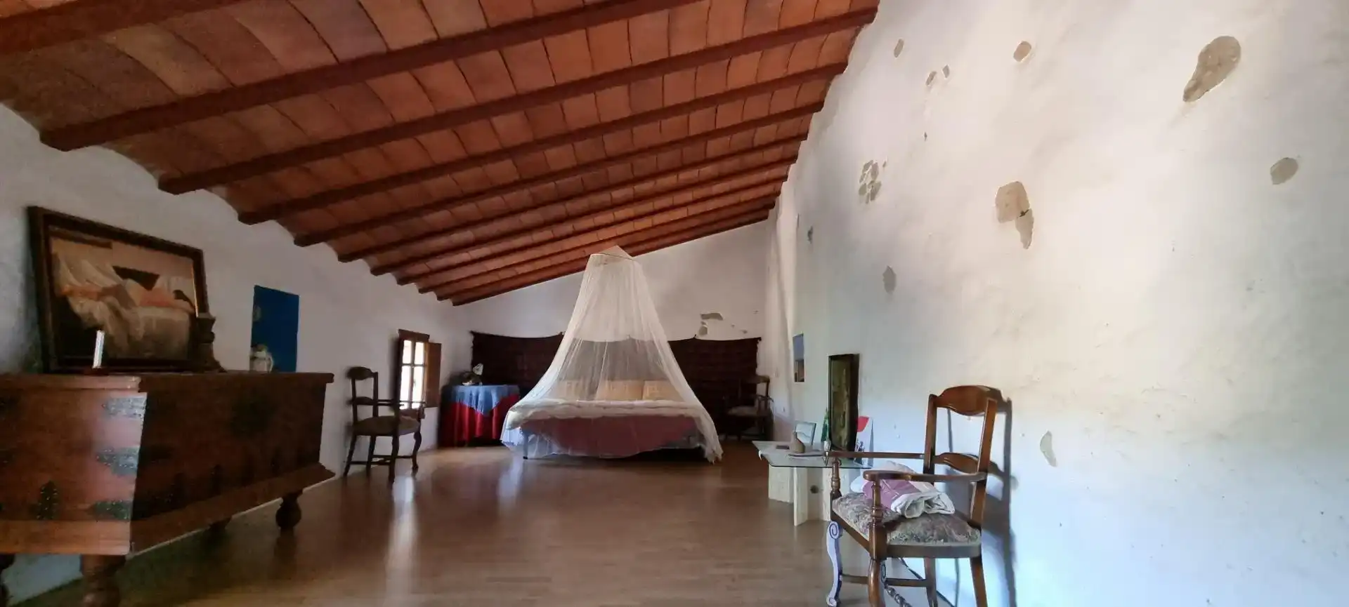 Sala d'estar de Finca rústica en venda en  Murcia Capital amb Piscina