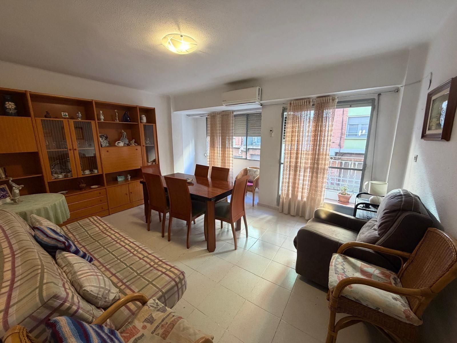Living room of Flat for sale in Alboraya  with Air Conditioner, Terrace and Balcony