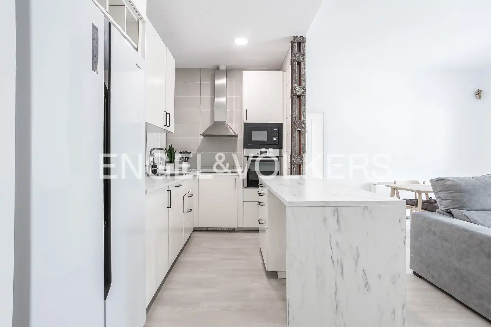 Kitchen of Flat for sale in Madrid  with Heating