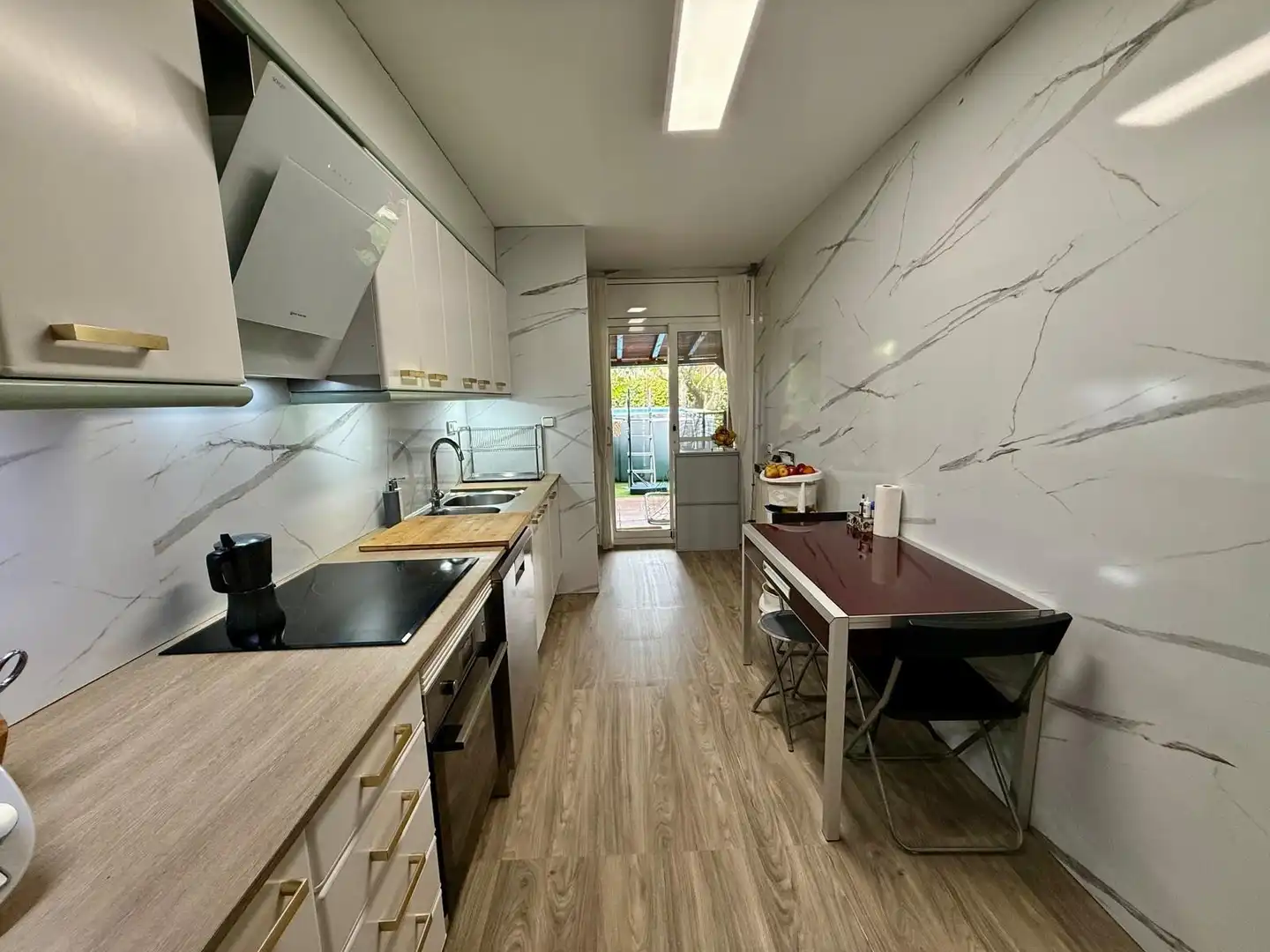 Cocina de Casa adosada en venta en Igualada con Aire acondicionado, Calefacción y Terraza