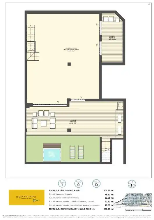 Apartament en venda en Finestrat amb Aire condicionat, Jardí privat i Terrassa
