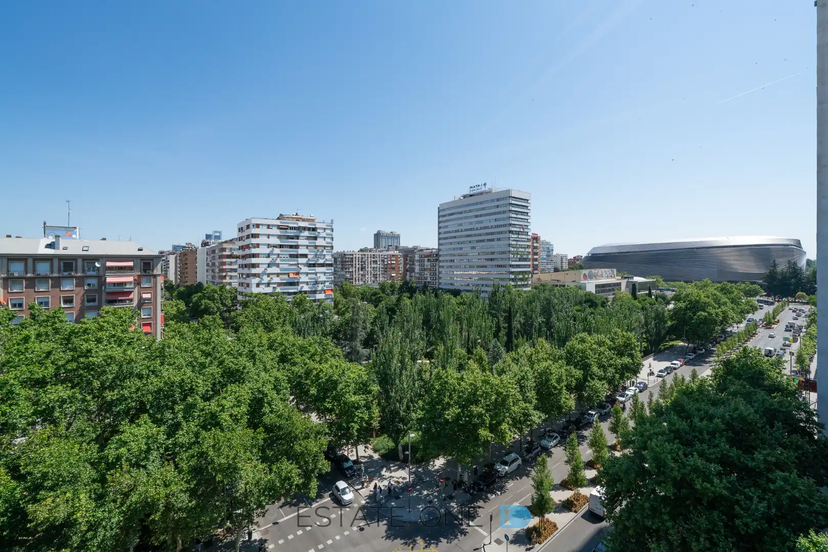 Vista exterior de Ático de alquiler en Madrid con Aire acondicionado, Calefacción y Terraza