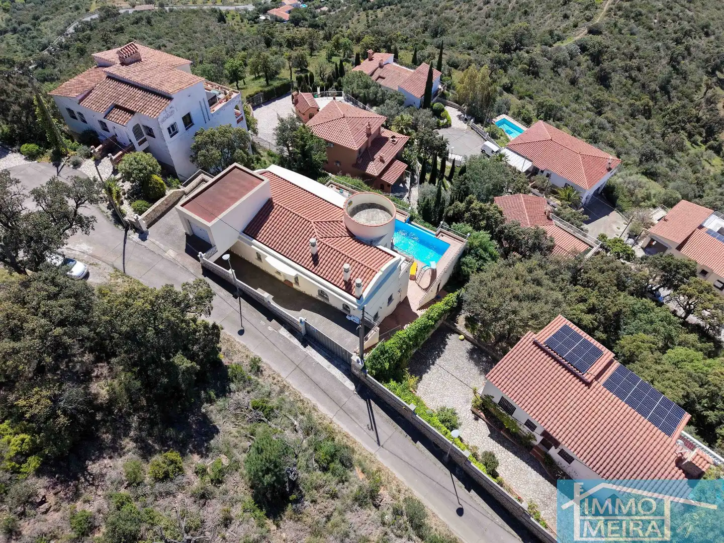 Exterior view of Houses for sale in Roses  with Air Conditioner, Heating and Private garden