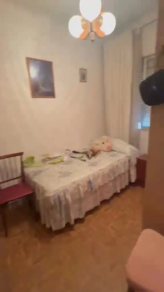 Bedroom of Flat for sale in Madrid  with Balcony