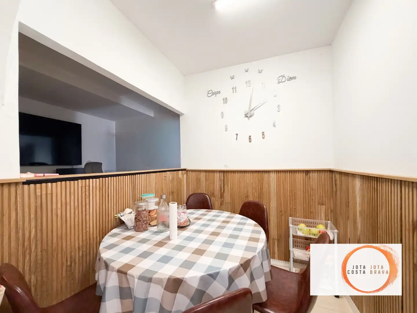 Comedor de Casa adosada en venta en Caldes de Malavella con Aire acondicionado, Calefacción y Jardín privado