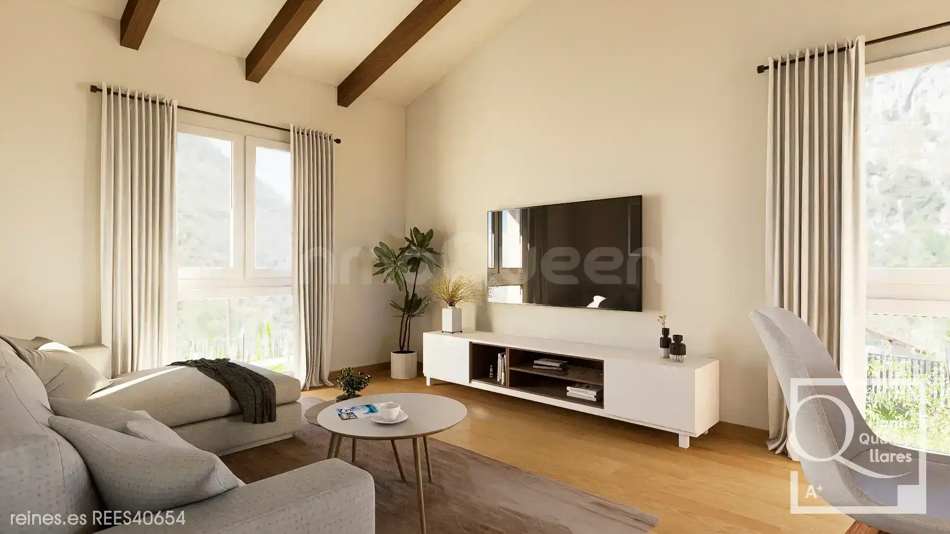 Living room of Houses for sale in Peñamellera Alta  with Heating and Private garden