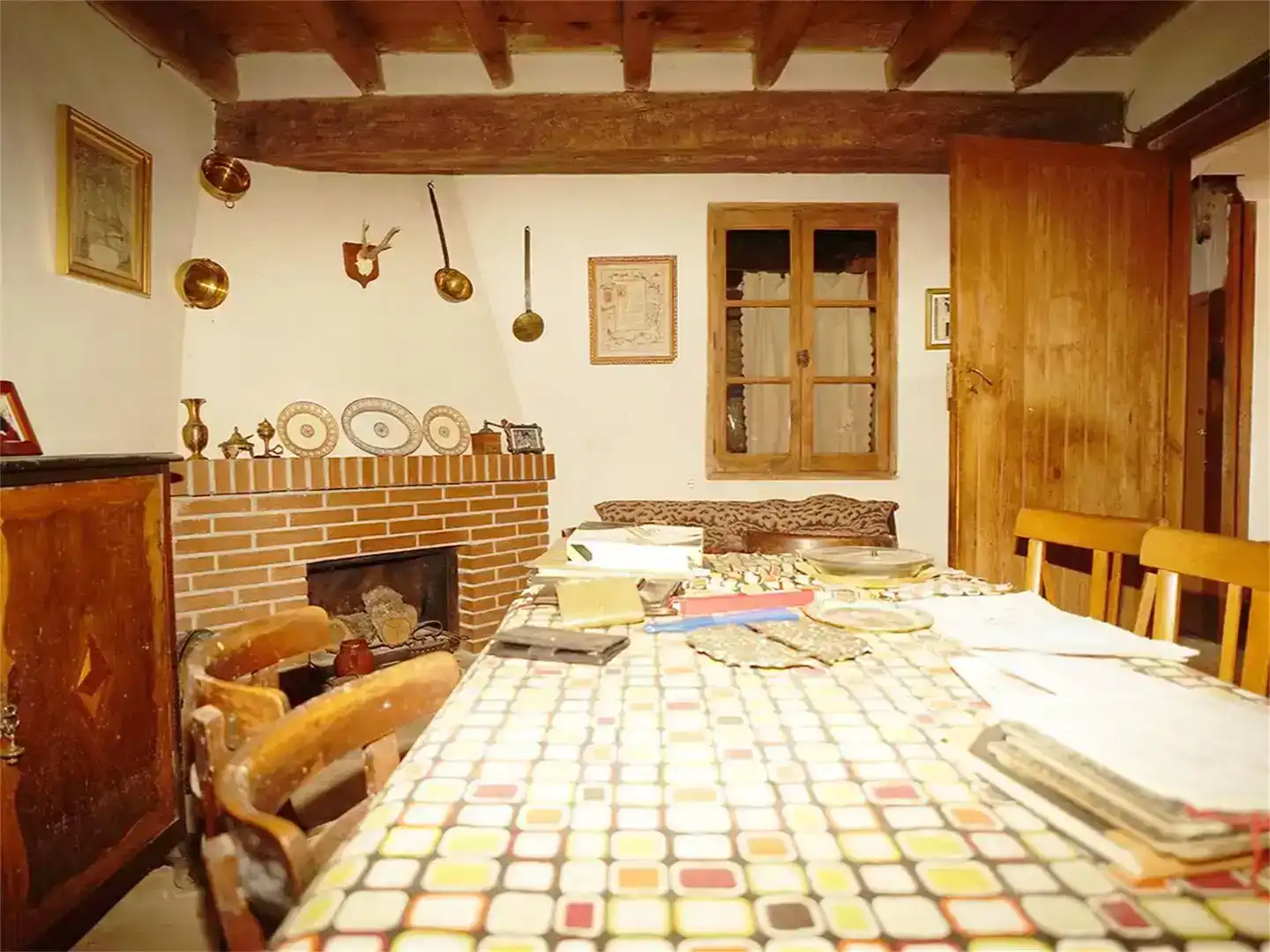 Cuina de Casa adosada en venda en El Royo   amb Moblat i Balcó