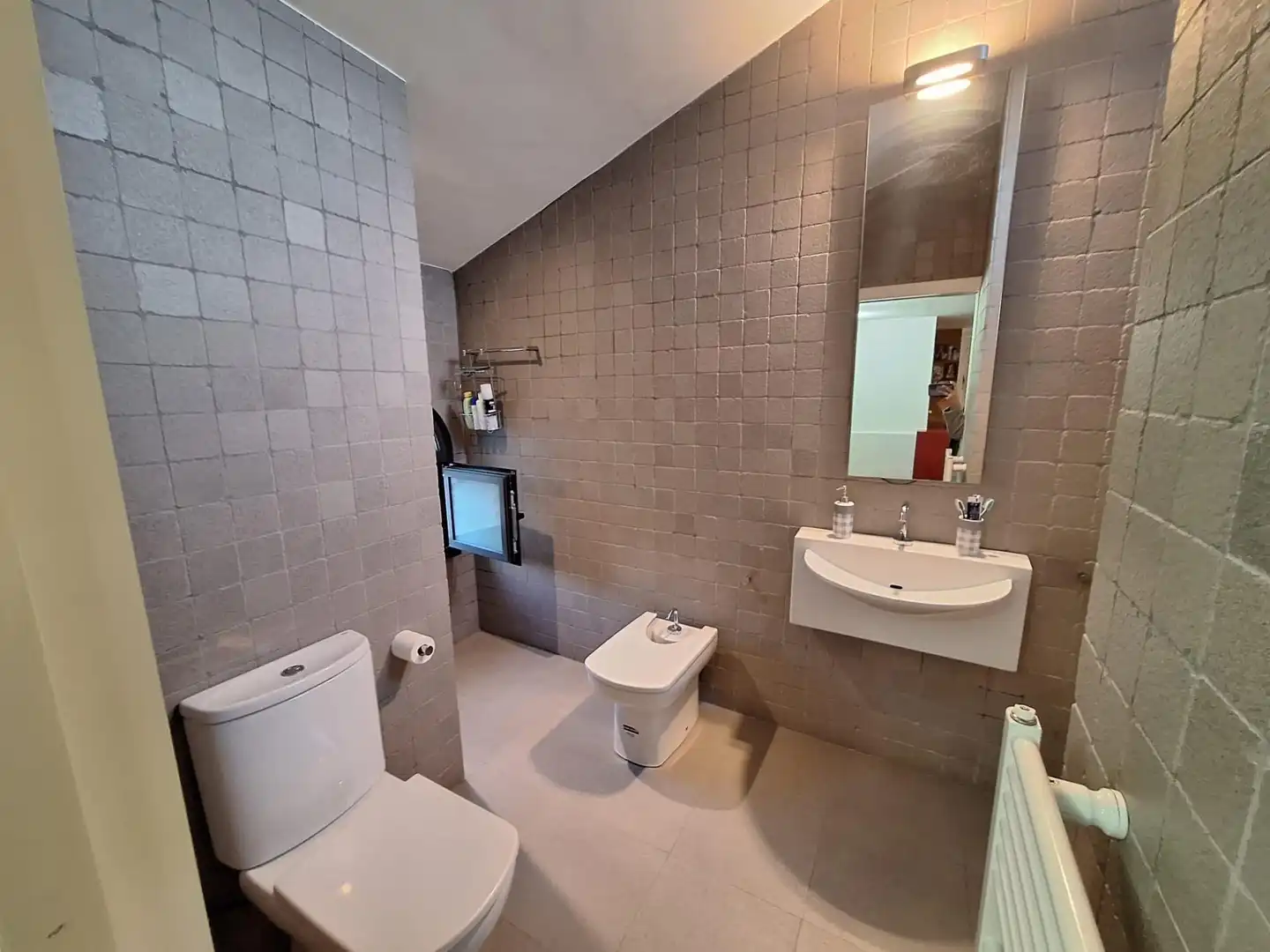 Bathroom of Houses for sale in Castellar del Vallès  with Air Conditioner, Heating and Private garden