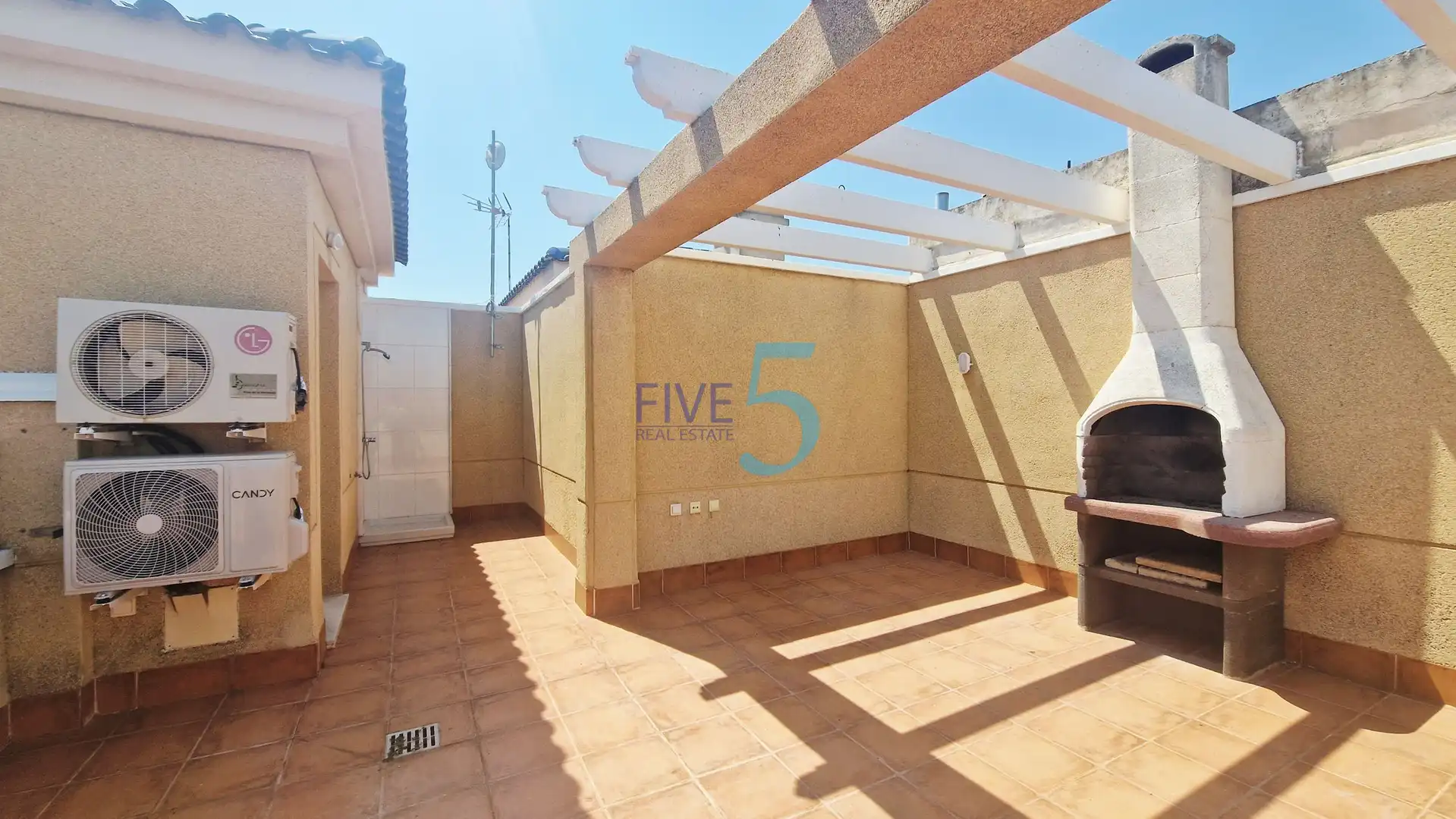 Terrace of Detached homes for sale in Pilar de la Horadada  with Air Conditioner, Heating and Terrace