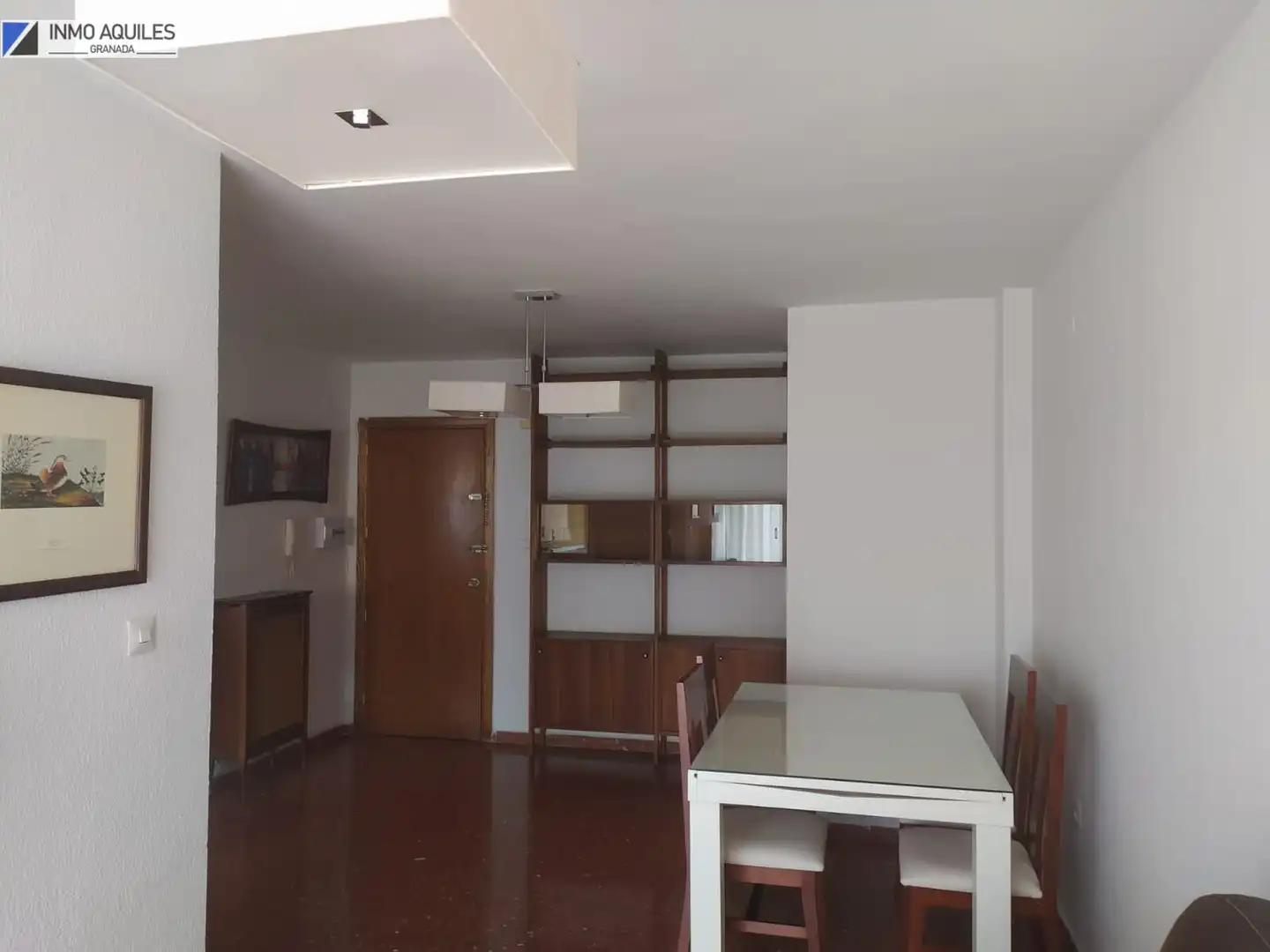 Sala d'estar de Apartament de lloguer en Granada amb Calefacció, Moblat i Balcó