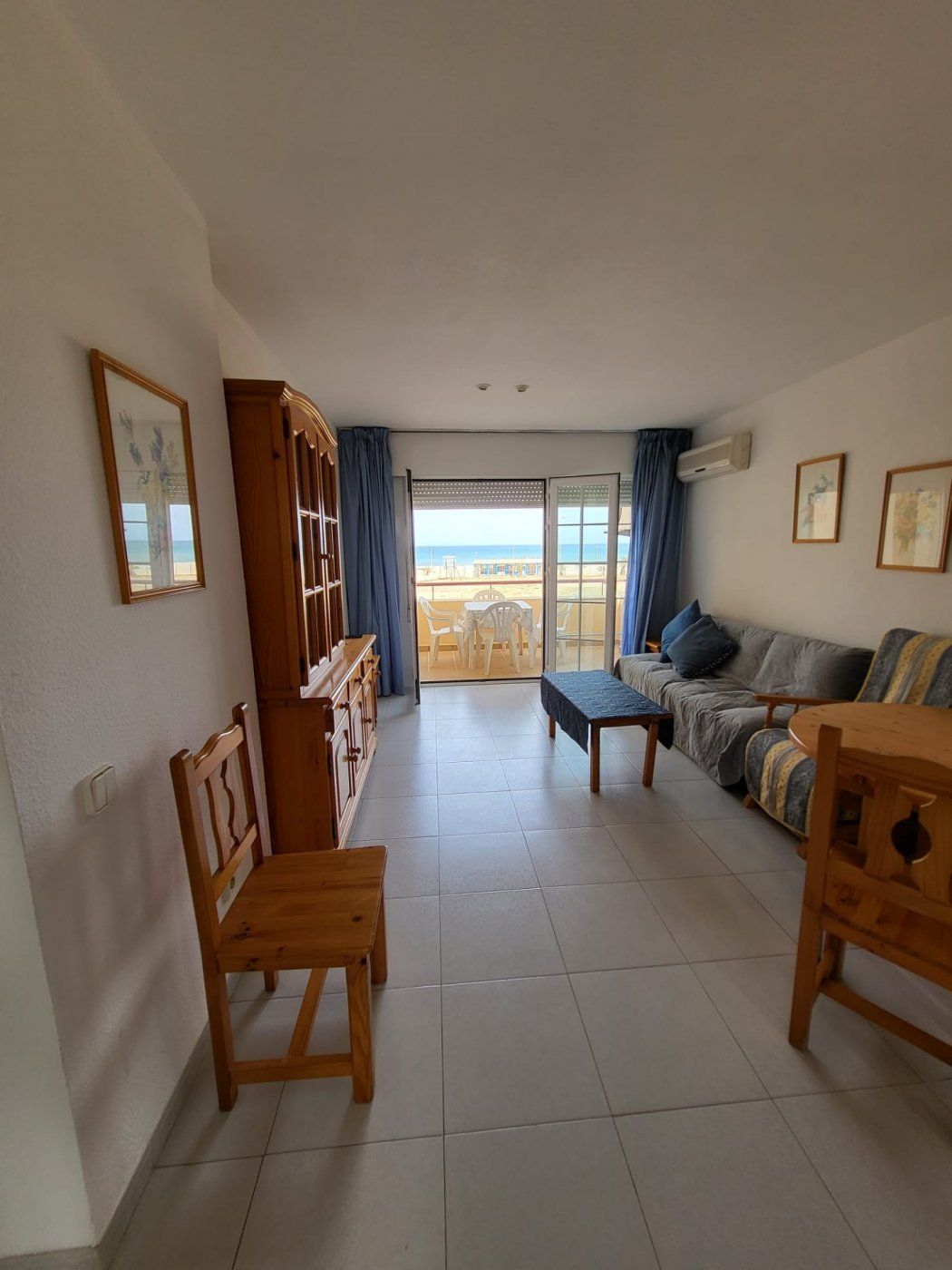Living room of Apartment for sale in Roquetas de Mar  with Air Conditioner, Terrace and Community pool