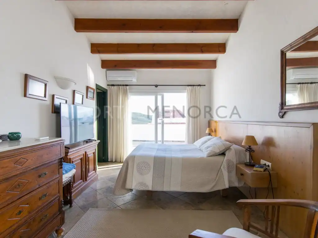 Bedroom of Houses for sale in Es Mercadal  with Air Conditioner and Terrace