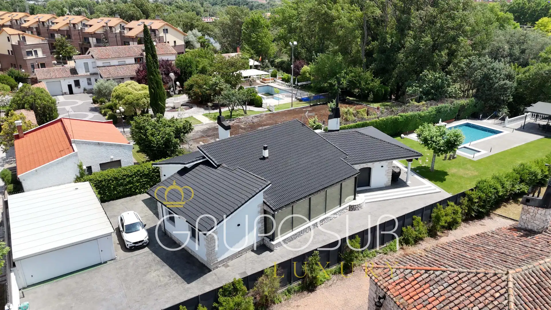 Vista exterior de Casa o chalet en venta en Valladolid con Aire acondicionado, Calefacción y Jardín privado