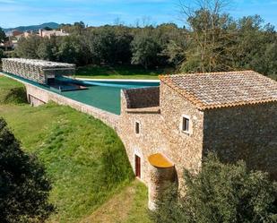 Piscina de Casa o xalet en venda en Llagostera amb Terrassa i Piscina