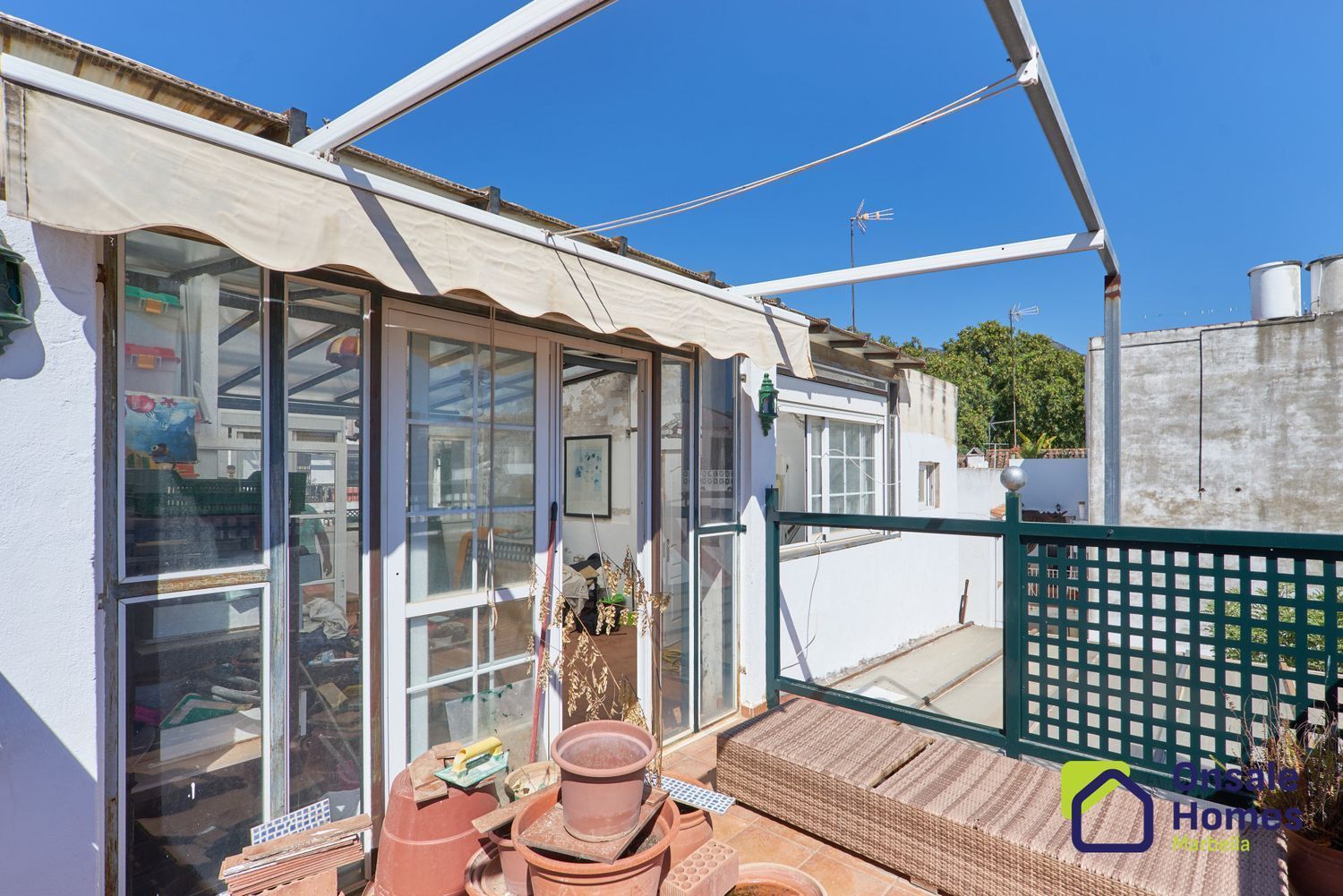 Terrassa de Casa o xalet en venda en Marbella