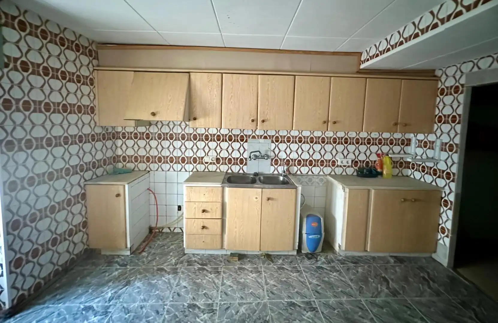 Cuina de Casa o xalet en venda en Santa Bàrbara amb Aire condicionat, Terrassa i Traster