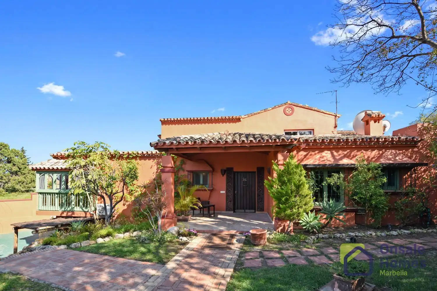Jardí de Casa o xalet en venda en Marbella amb Aire condicionat, Jardí privat i Terrassa