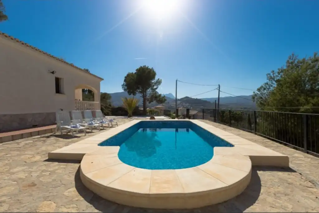 Swimming pool of Houses for sale in Calpe / Calp  with Terrace