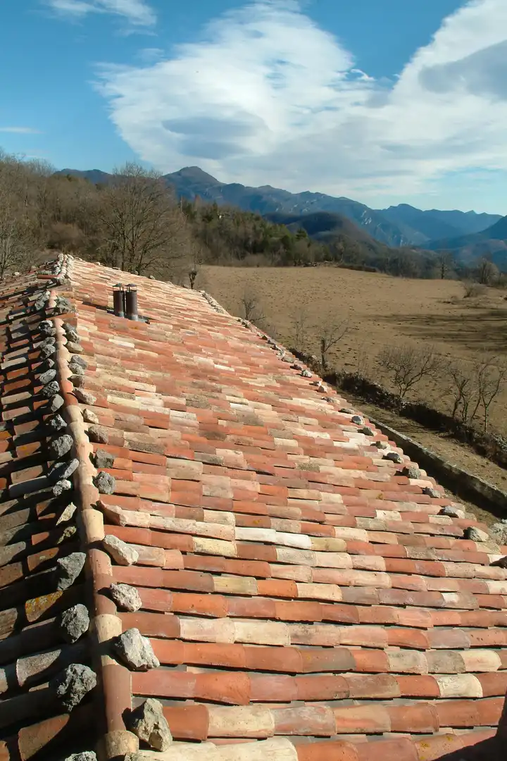 Vista exterior de Finca rústica en venta en Camprodon con Calefacción, Jardín privado y Terraza
