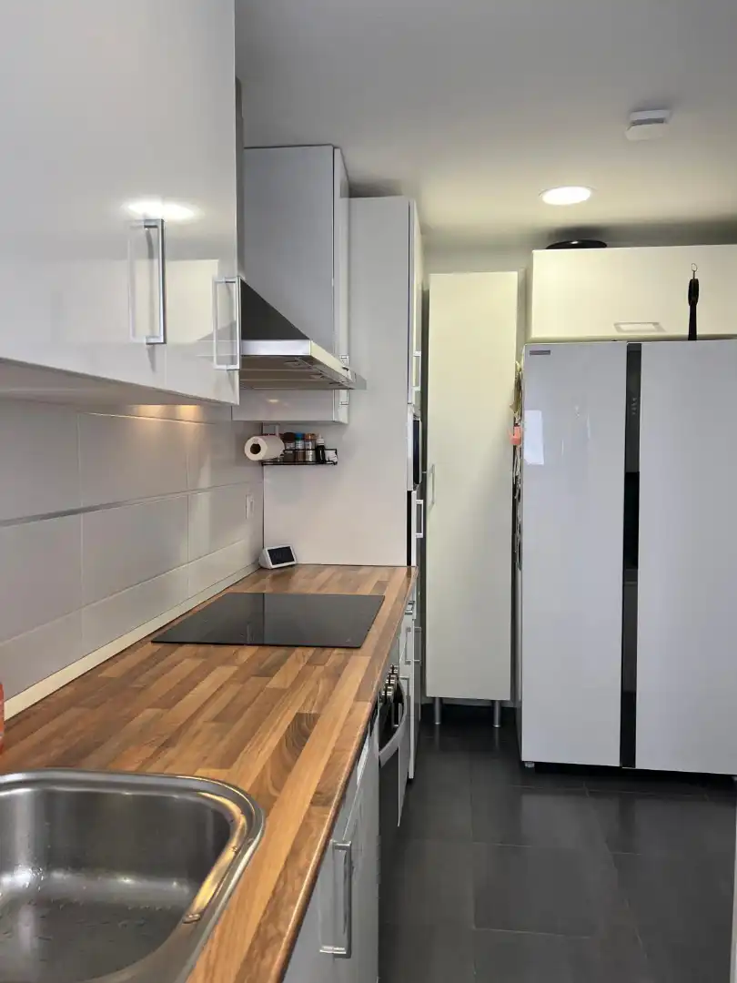 Cocina de Casa adosada en venta en Villalbilla con Aire acondicionado, Calefacción y Jardín privado