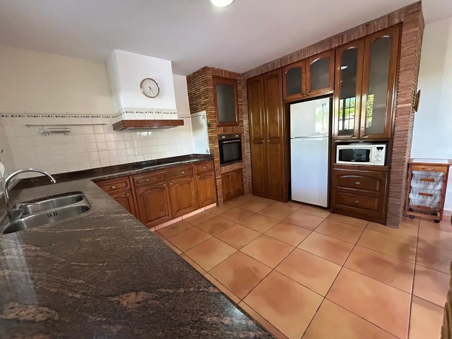Cocina de Casa o chalet en venta en La Font d'en Carròs con Aire acondicionado, Calefacción y Jardín privado