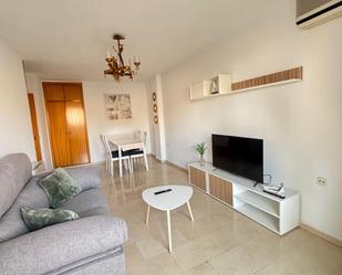 Living room of Flat to rent in  Granada Capital  with Air Conditioner, Heating and Furnished