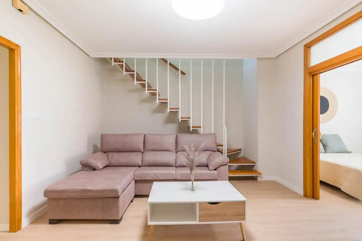 Wohnzimmer von Wohnung zum Verkauf in Molina de Segura mit Heizung, Terrasse und Möbliert