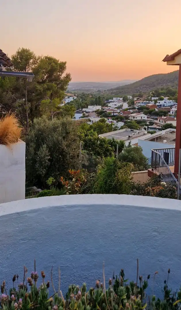 Vista exterior de Casa o xalet en venda en Sant Pere de Ribes amb Aire condicionat, Calefacció i Jardí privat