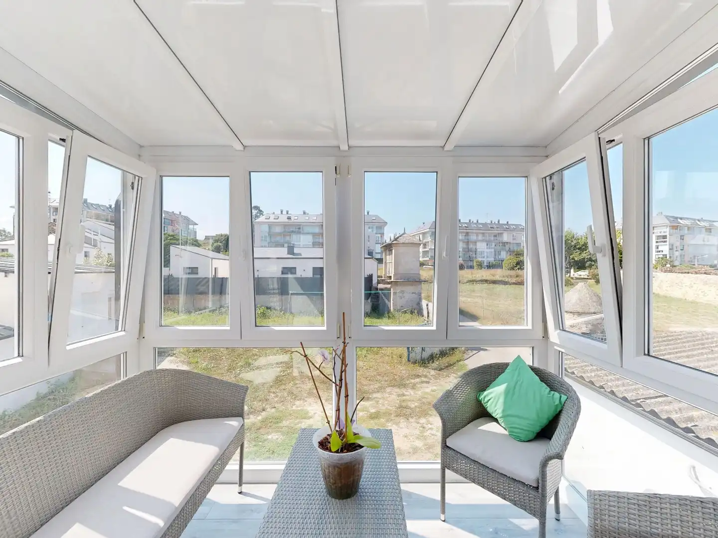Terrassa de Casa o xalet en venda en Foz amb Calefacció, Jardí privat i Terrassa