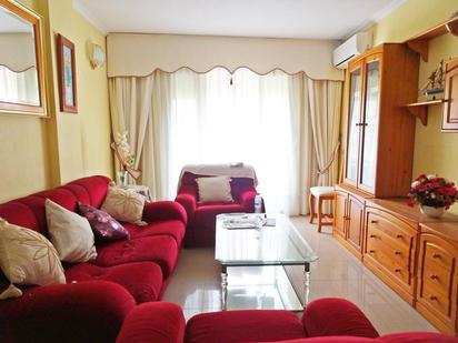 Living room of Flat for sale in Málaga Capital  with Air Conditioner, Terrace and Storage room