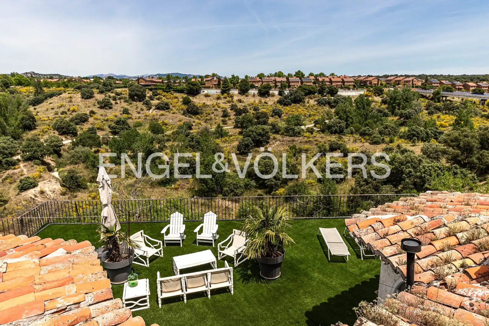 Terraza de Casa o chalet de alquiler en Las Rozas de Madrid con Calefacción, Jardín privado y Terraza