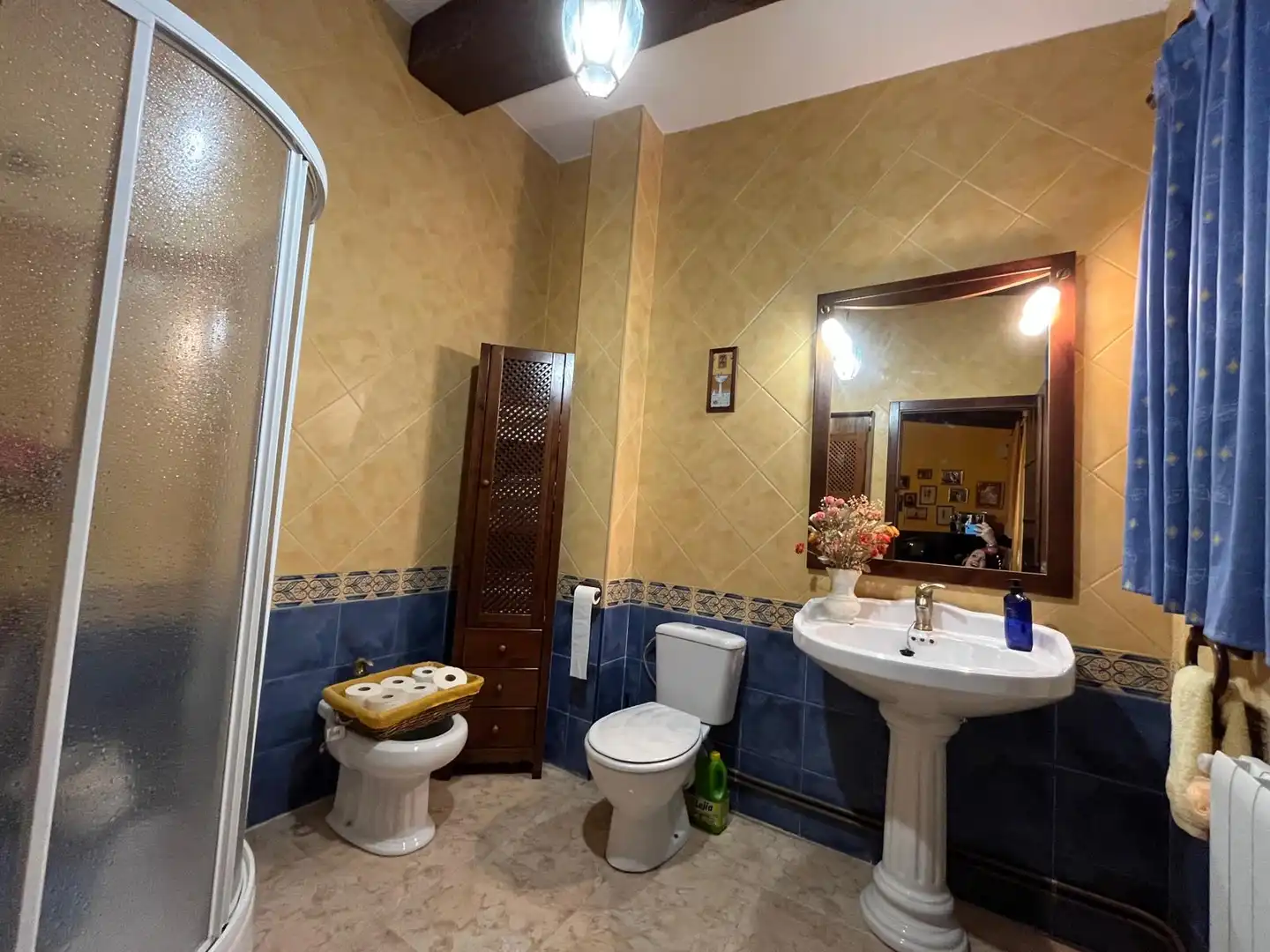Baño de Casa o chalet en venta en Arenas de San Juan  con Aire acondicionado, Calefacción y Terraza