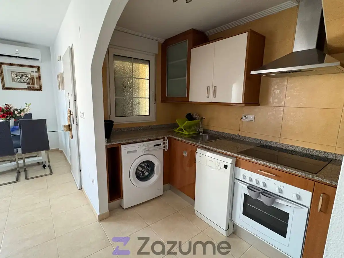 Kitchen of Flat for rent in Daya Nueva  with Air Conditioner, Heating and Terrace