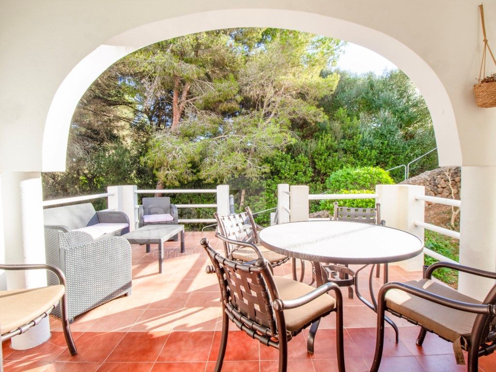 Terrassa de Apartament en venda en Es Mercadal amb Aire condicionat, Jardí privat i Terrassa