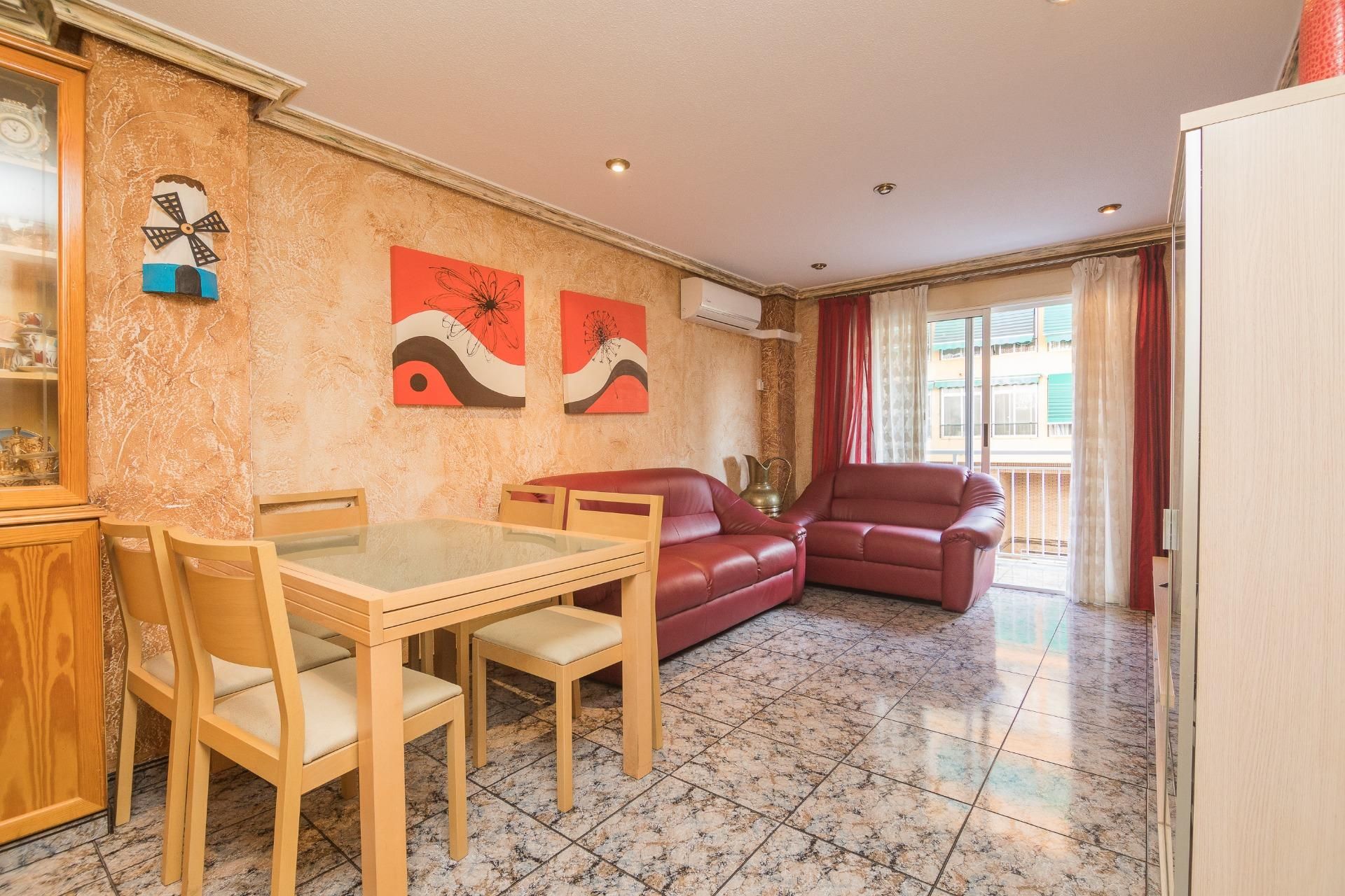 Bedroom of Flat for sale in Elche / Elx  with Air Conditioner and Balcony