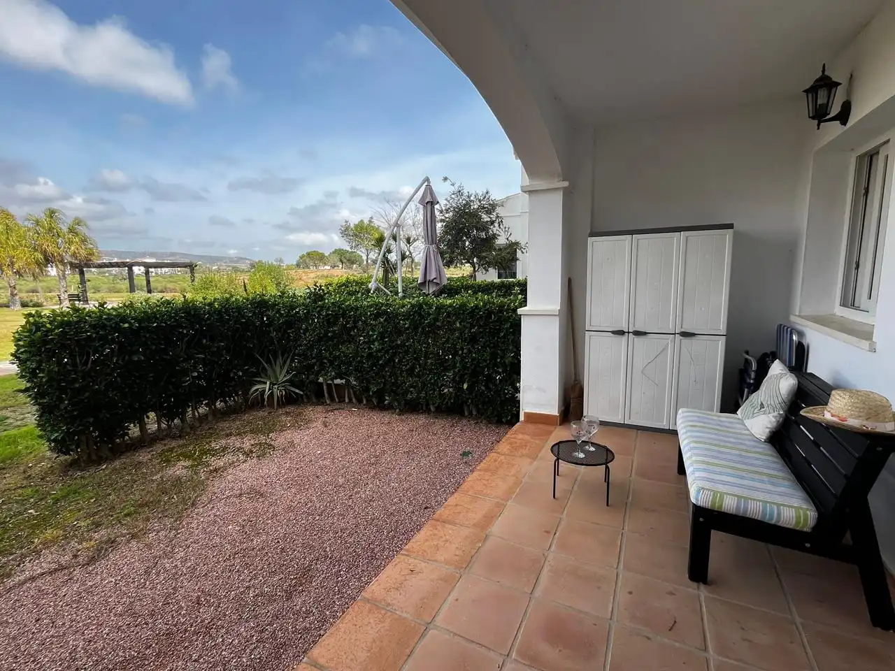 Terraza de Planta baja en venta en Murcia con Aire acondicionado, Calefacción y Jardín privado