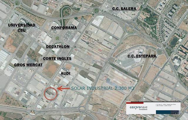 Terreno industrial en Venta en Avenida de Lairón en Ciutat del Transport - La Salera